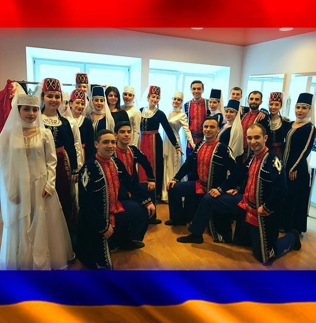 международном конкурсе армянских народных танцев